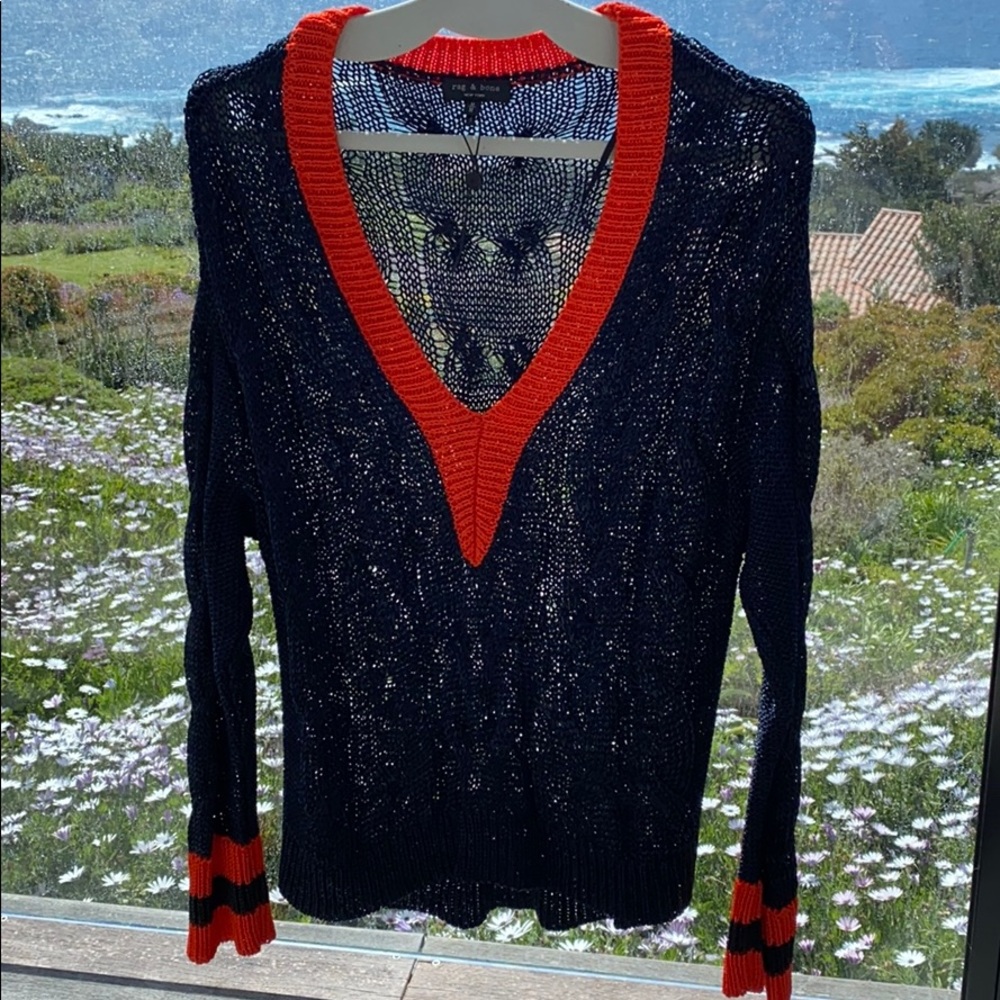 Rag and bone long sleeve woven shirt